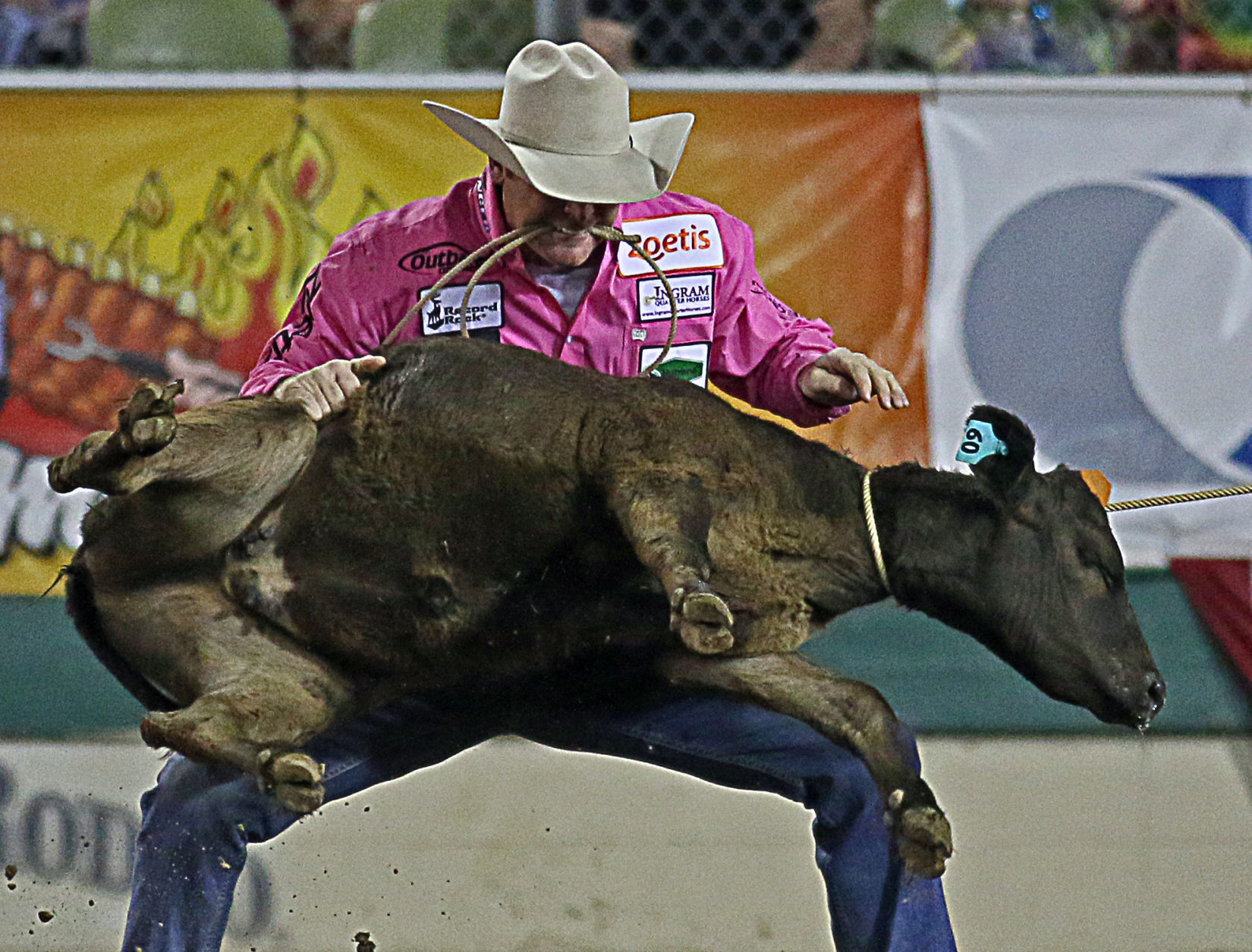 Reno Rodeo Average Champions -- Tie-Down Roping -- Tyson Durfey 01